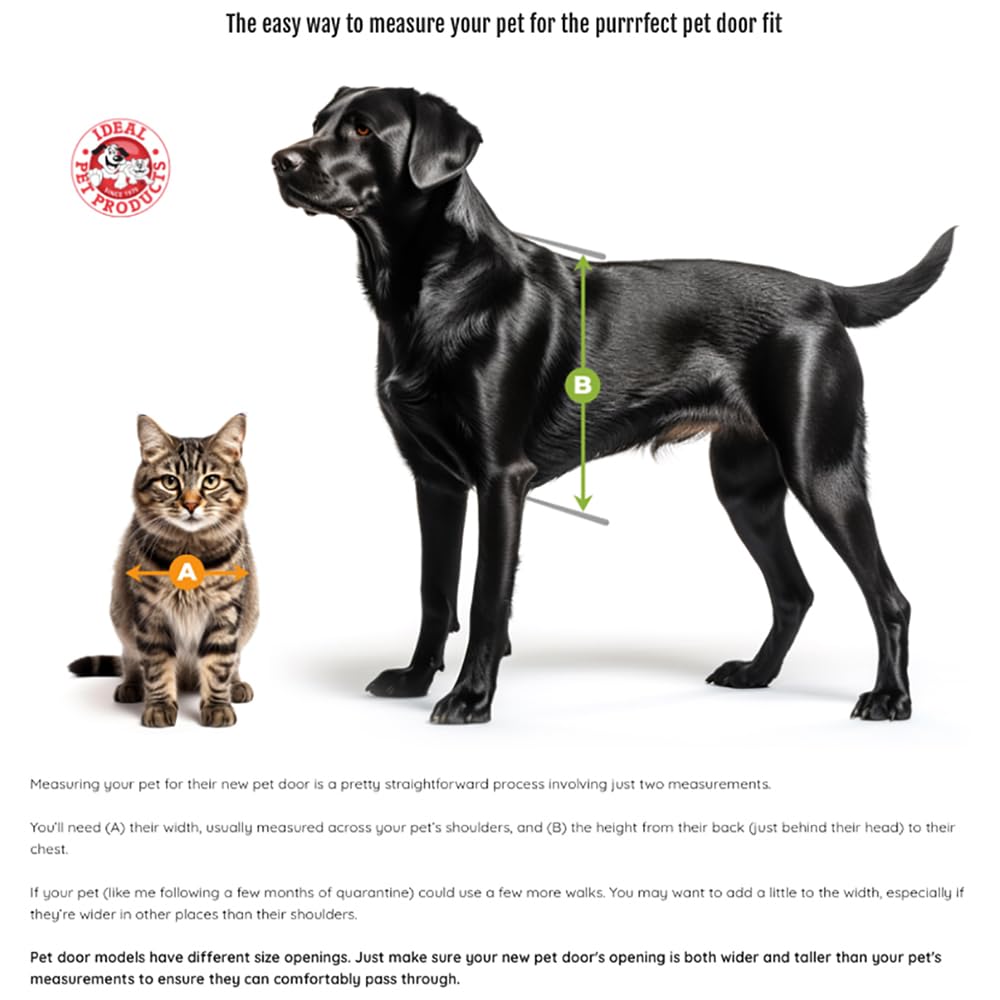 Ideal Pet Products patio door installs easily for renters and flexible setup