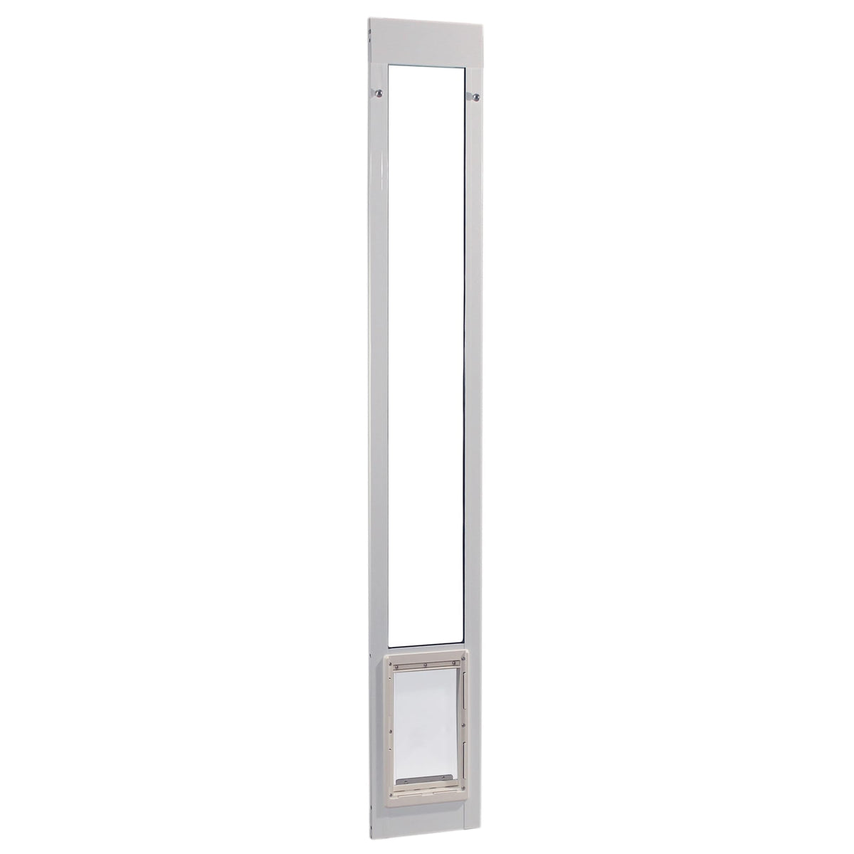 Ideal Pet Products patio door height adjustment offers a customizable fit for aluminum doors