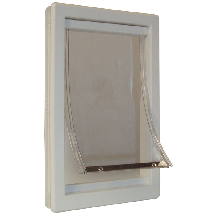 Ideal Pet Soft Flap Cat Door with telescoping frame for a snug fit and quick setup.