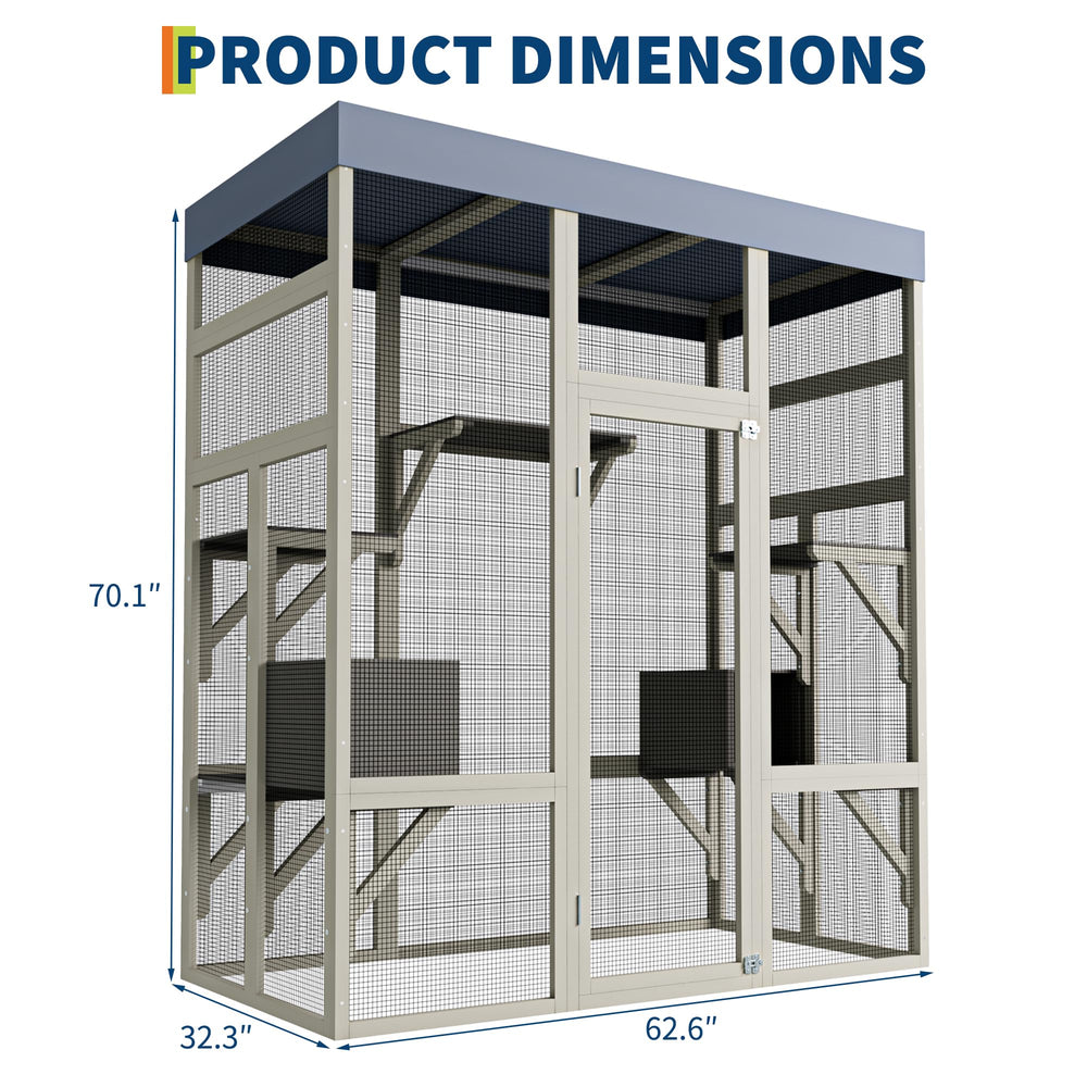 IDEALHOUSE UV-resistant roof provides shade and rain protection for comfort