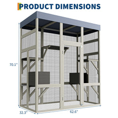IDEALHOUSE UV-resistant roof provides shade and rain protection for comfort