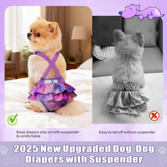 Idepet machine-washable dog diapers simplify cleaning after use