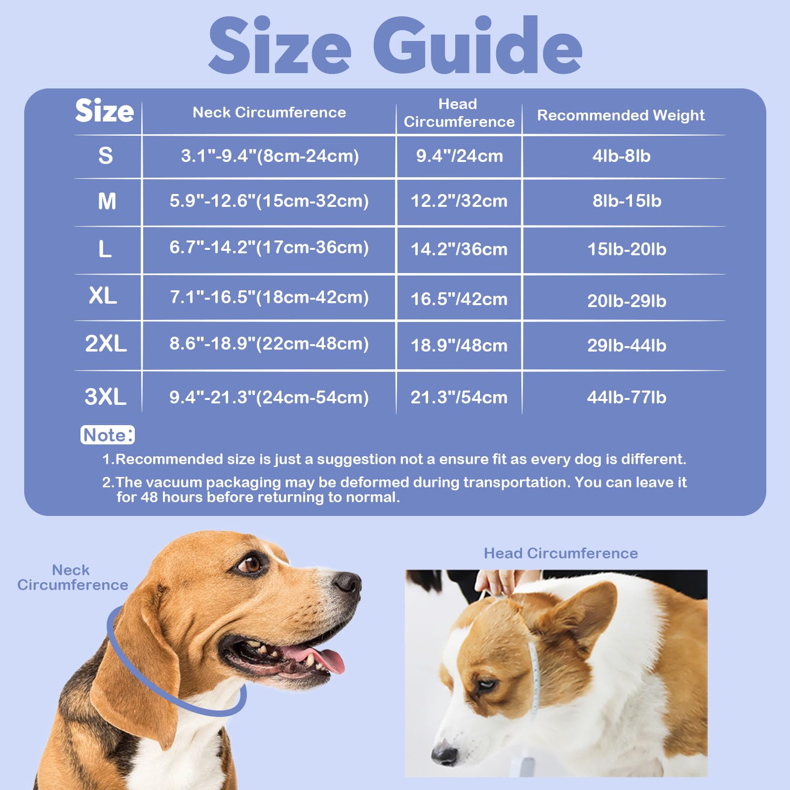 IDOMIK Dog Recovery Collar side profile highlighting adjustable fit