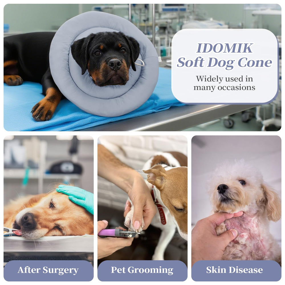 IDOMIK Dog Recovery Collar travel-friendly design for outings