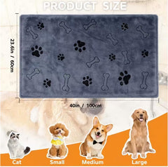 IDQQUQQ pet grooming kit with towel, gloves, and brush for complete care