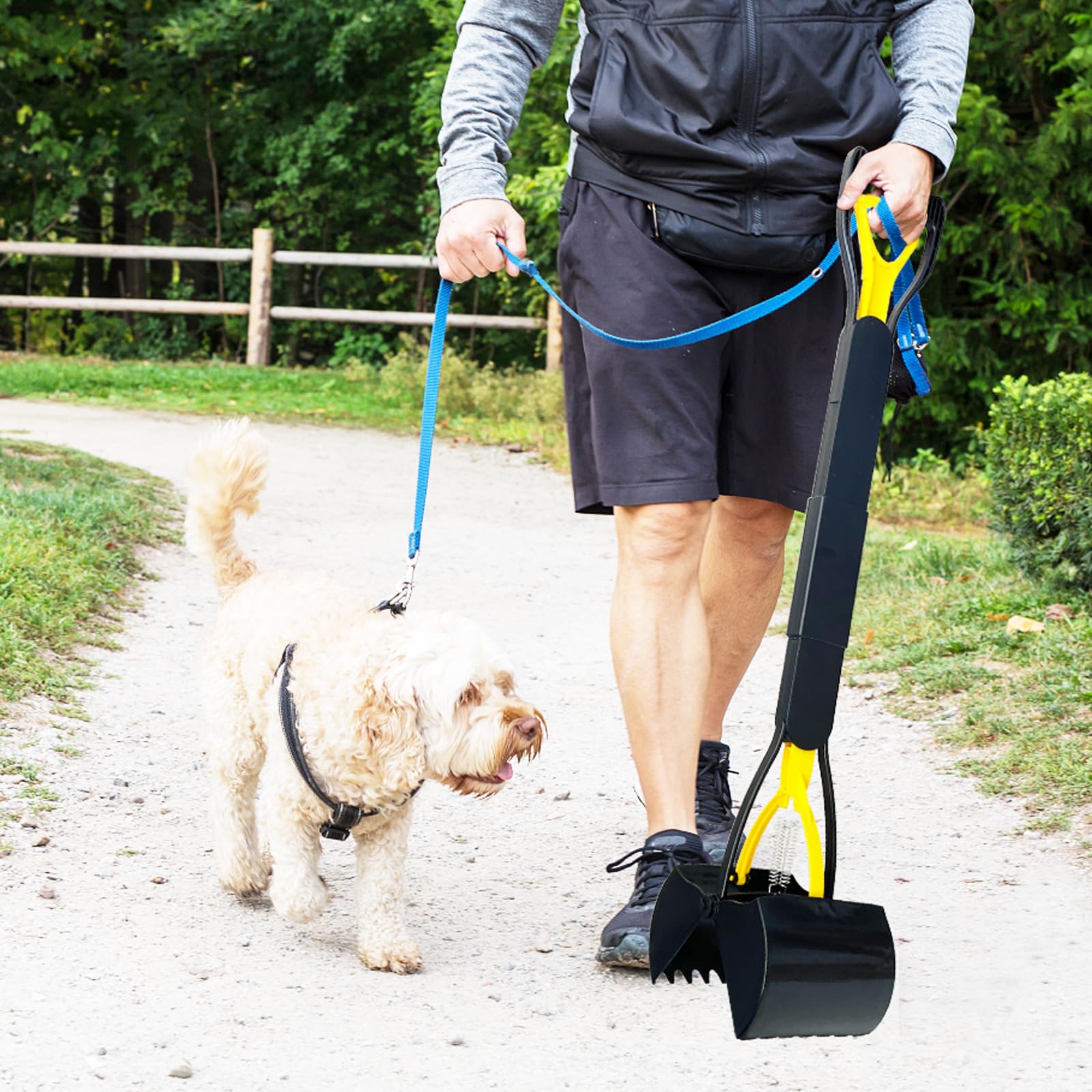 ienjoyed pooper scooper all-surfaces works on grass, gravel, snow