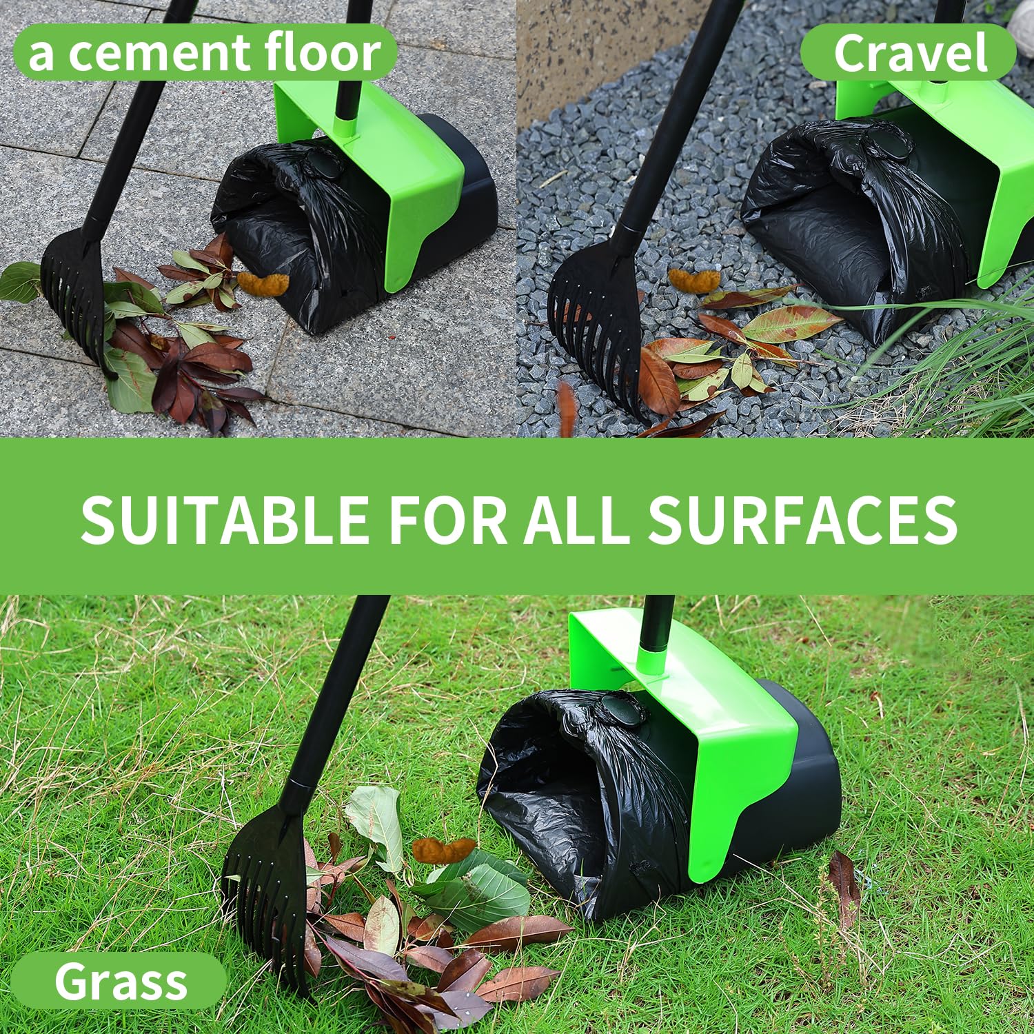 ienjoyed Pooper Scooper easy-clean durable plastic resists dirt for quick washing.