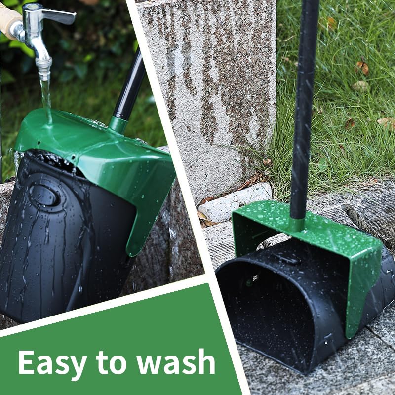 ienjoyed Pooper Scooper easy-clean plastic for quick rinsing and storage