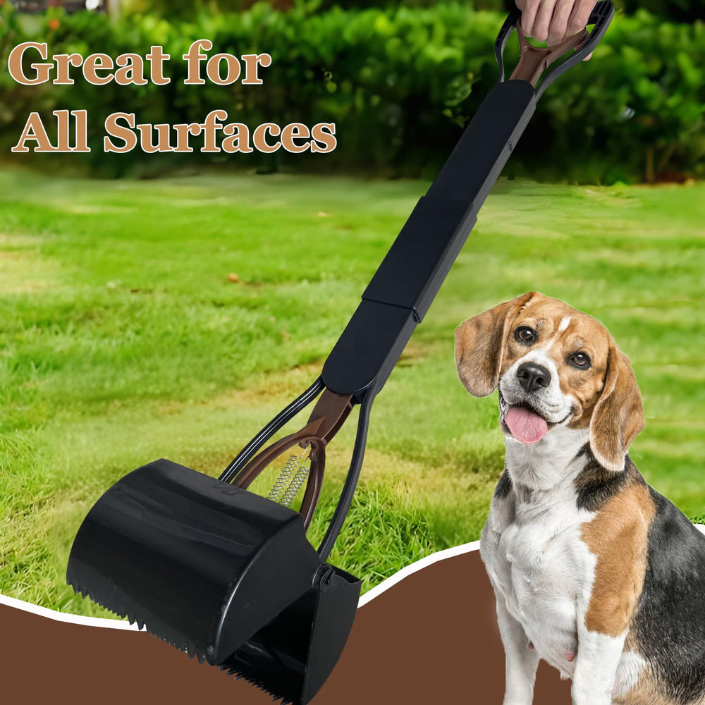 ienjoyed Pooper Scooper folded design enables compact storage and travel.
