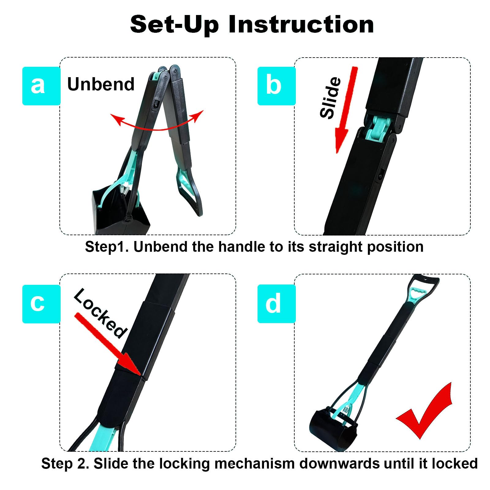 Folded storage mode of ienjoyed scooper fits in small spaces