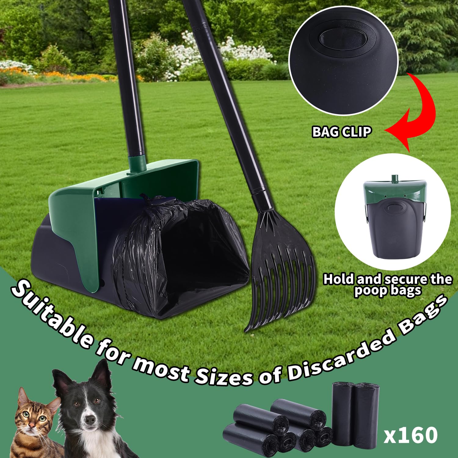 ienjoyed Pooper Scooper rotating bin aimed at quick waste collection