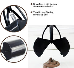 ienjoyed pooper scooper teeth action ensures secure pickup on grass and pavement.