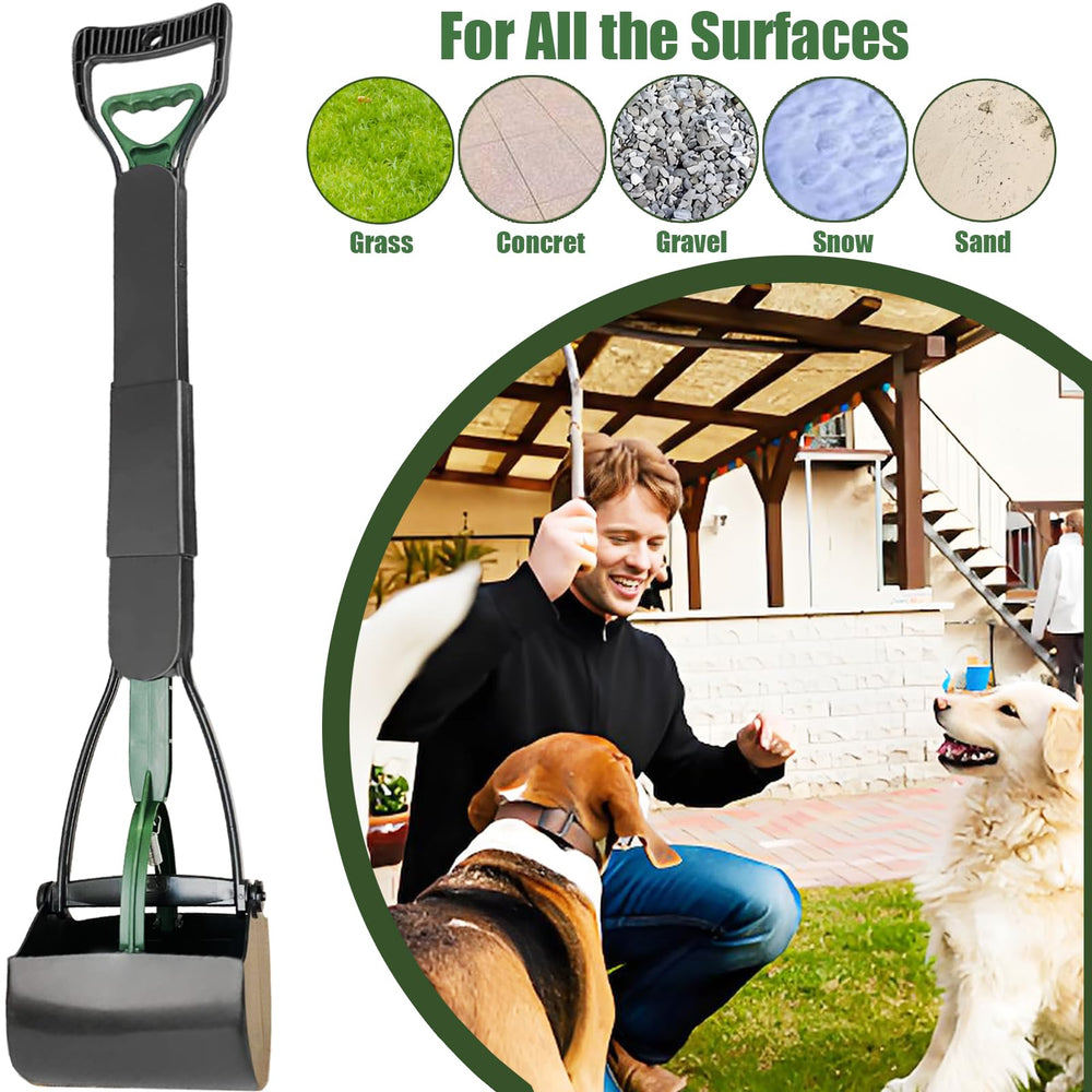 ienjoyed Teeth aid pickup on grass and pavement with secure sealing.