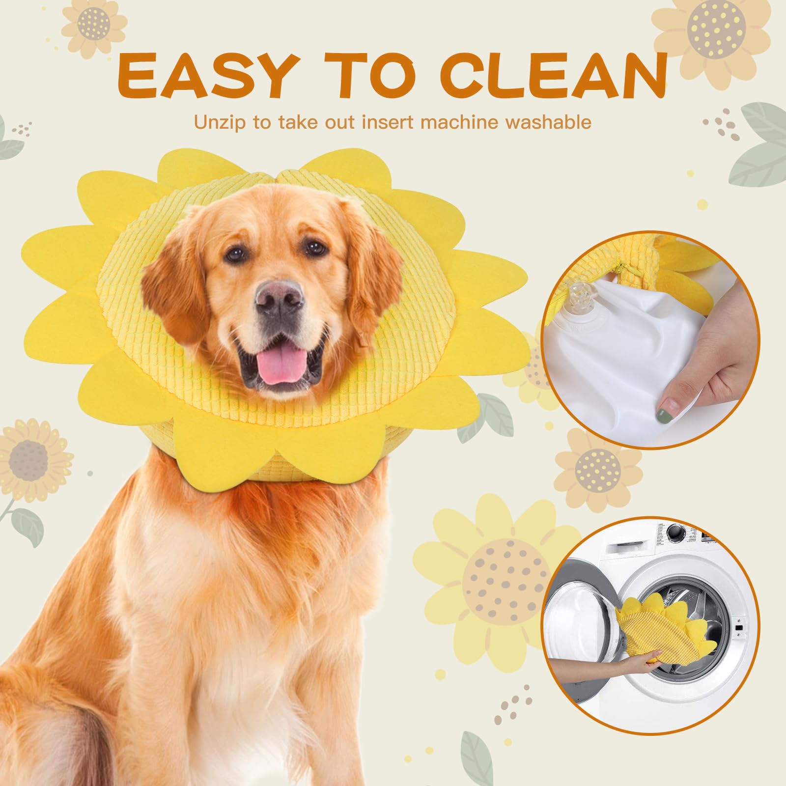 IEUUMLER inflatable collar visual 6 highlights easy storage when deflated