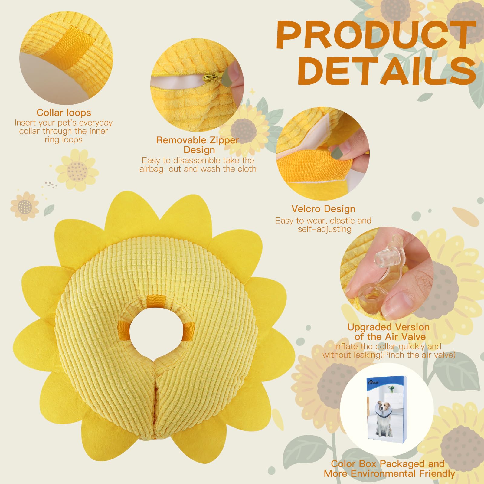 IEUUMLER inflation valve and pump highlight easy adjustability for a secure fit.
