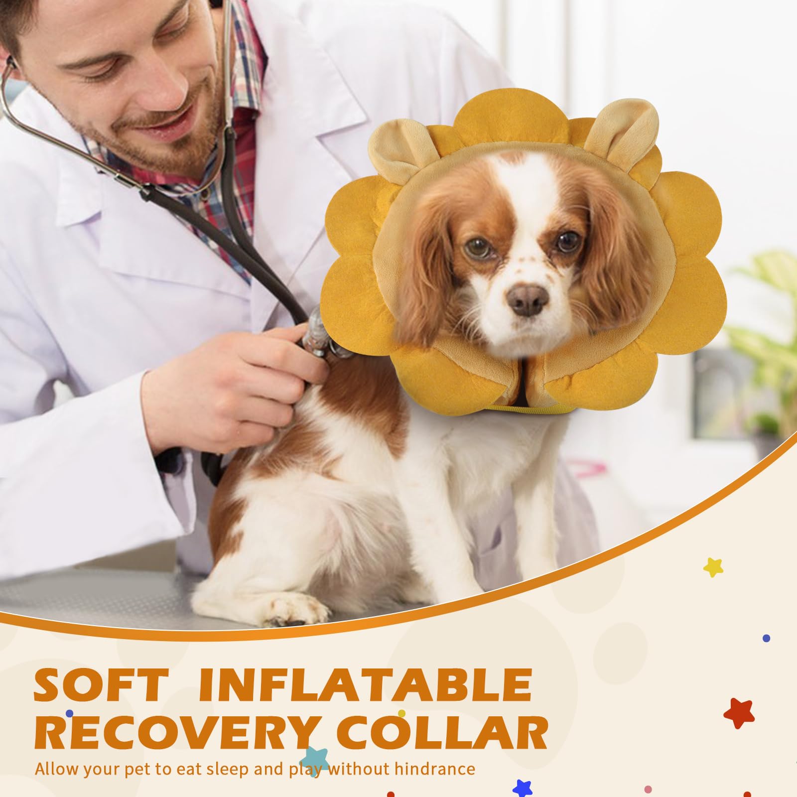 IEUUMLER lightweight travel-friendly collar is easy to carry on trips