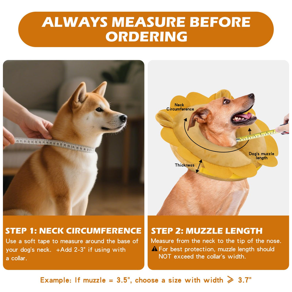 IEUUMLER soft collar for dogs visual 3 offers comfortable wear during recovery
