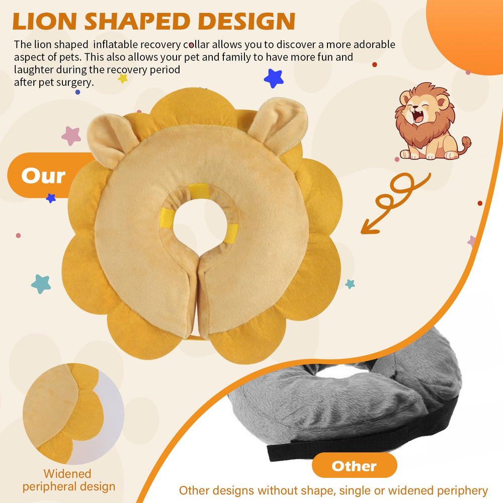 IEUUMLER travel-friendly collar supports everyday meals and sleep.