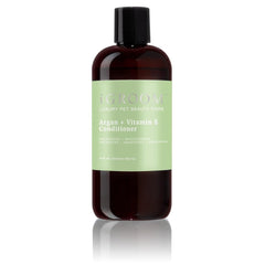 iGroom Argan Vitamin E conditioner bottle for silky, manageable coats