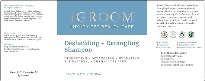 igroom non-toxic, pH-balanced care for pets and hands