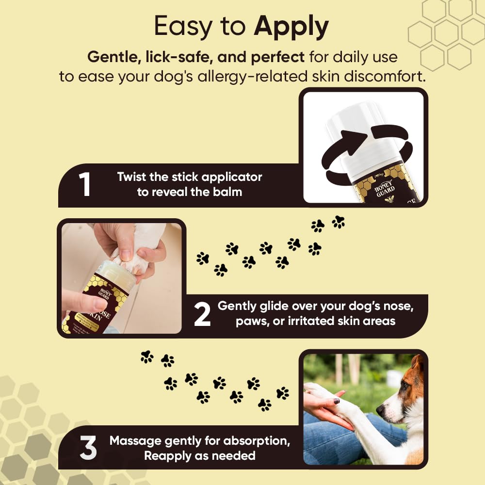 iHeartDogs Honey Guard shea butter texture emphasizes deep hydration.