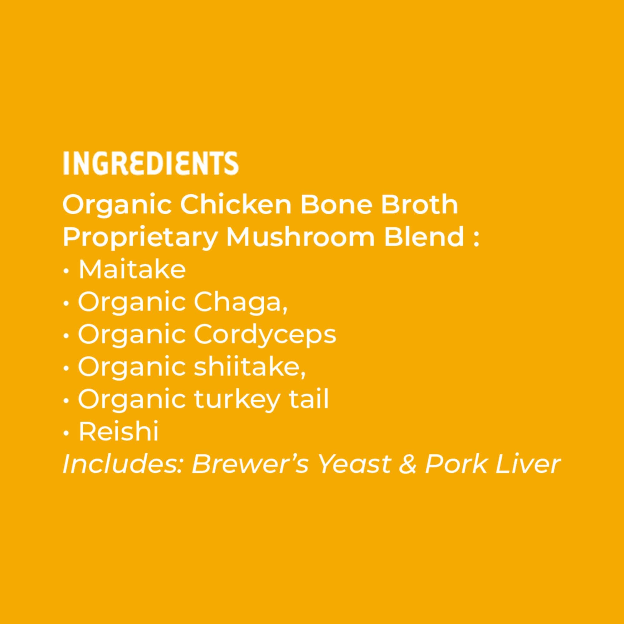 iHeartDogs bone broth powder dissolving in water indicating detox potential