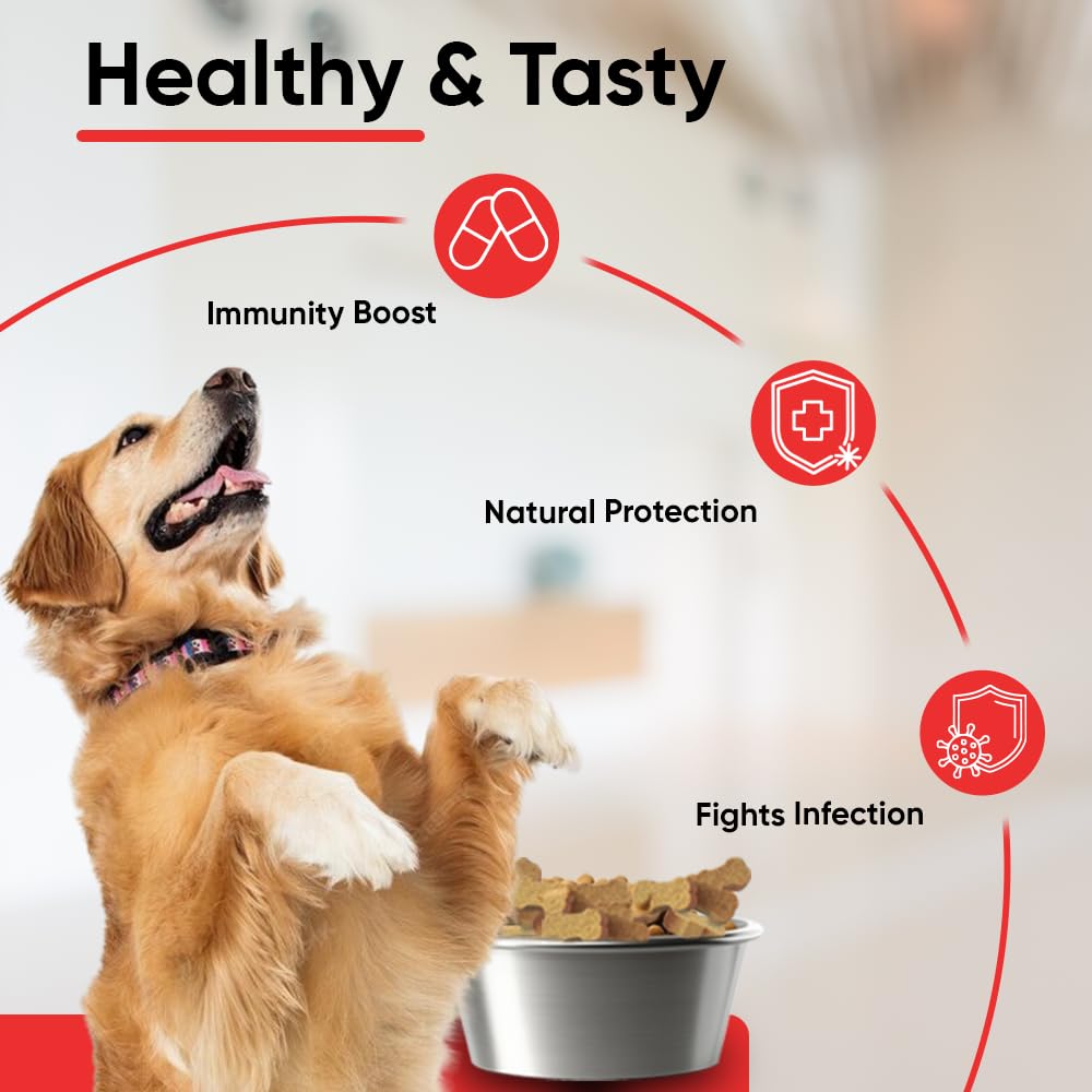 iHeartDogs herbal kidney blend bottle highlights astragalus and dandelion root.