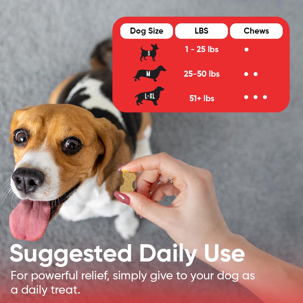 iHeartDogs Paw Scratching Relief illustrating calmer paws and less irritation