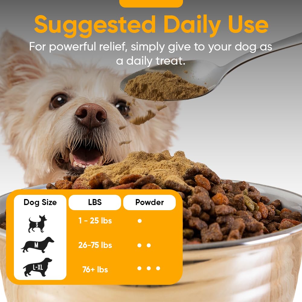 iHeartDogs skin and coat benefits from bone broth sprinkled on meals