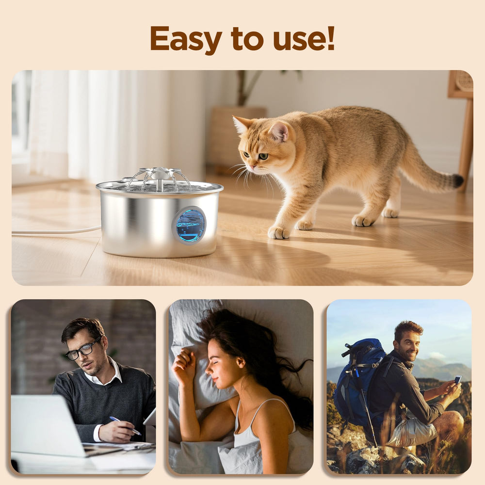 IHOUONE dishwasher-safe parts simplify cleaning and maintenance.