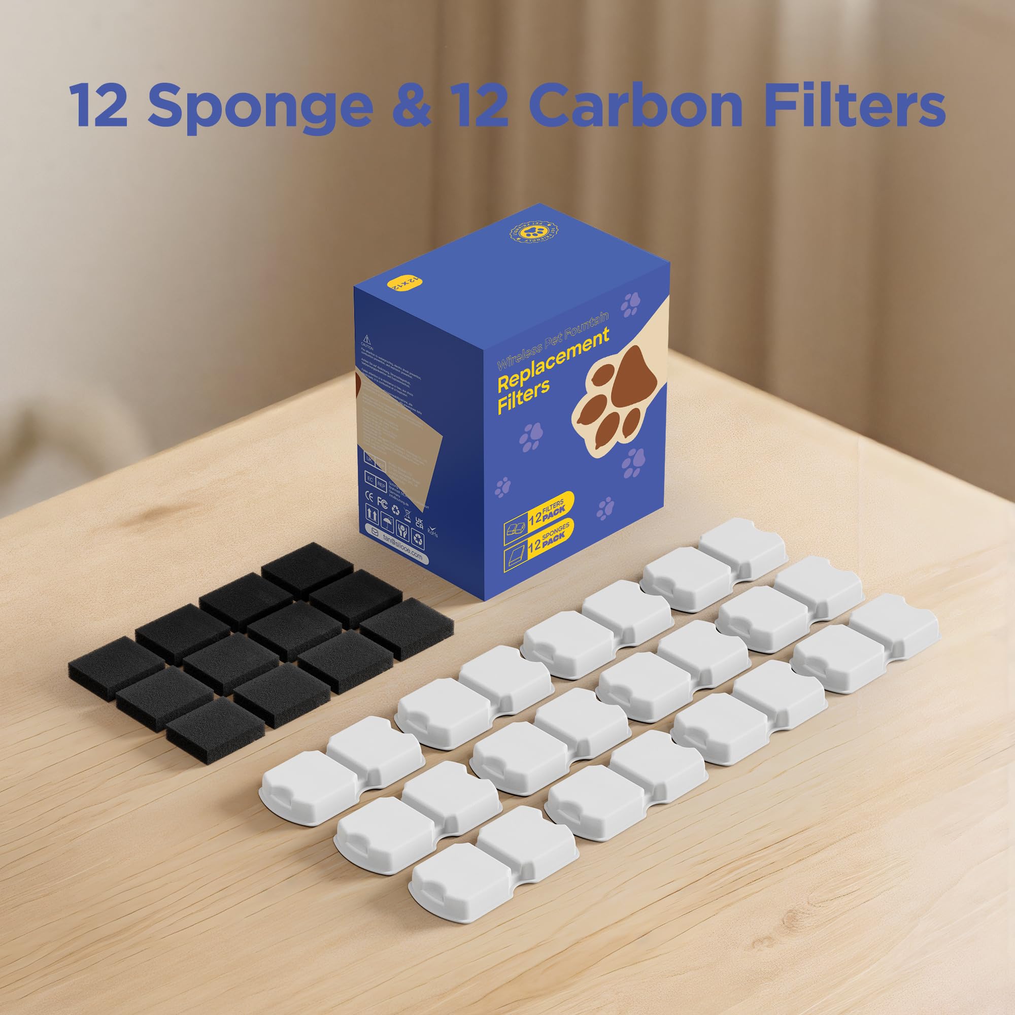 IHOUONE easy installation steps for quick filter changes