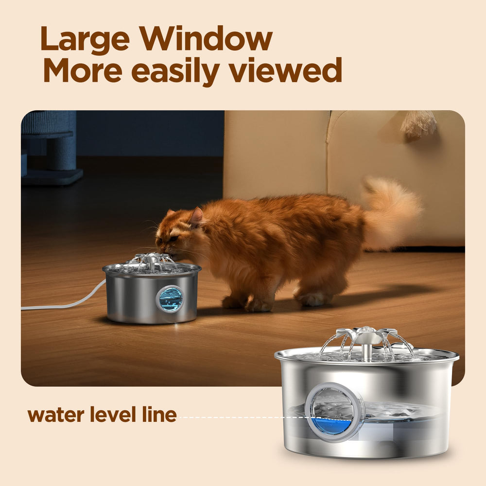 IHOUONE SUS304 stainless steel construction resists rust and scratches.
