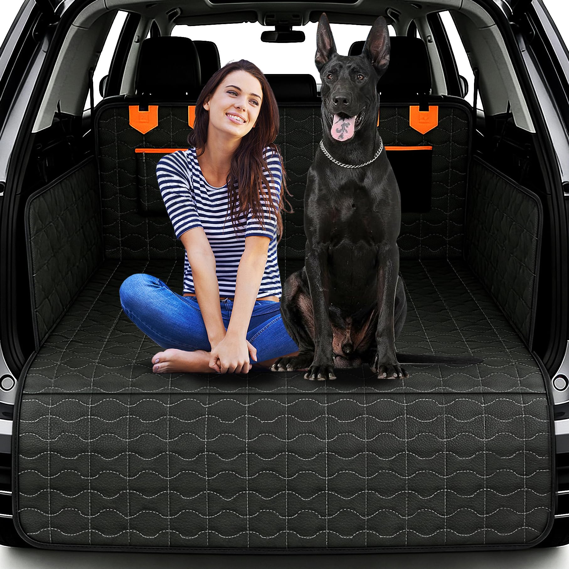IJVAE SUV Liner dog trunk cover with full interior protection