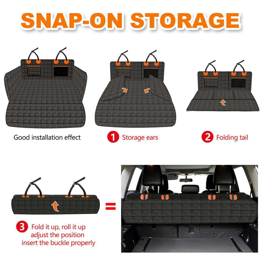 IJVAE water-resistant Oxford fabric shields interior from mud and spills