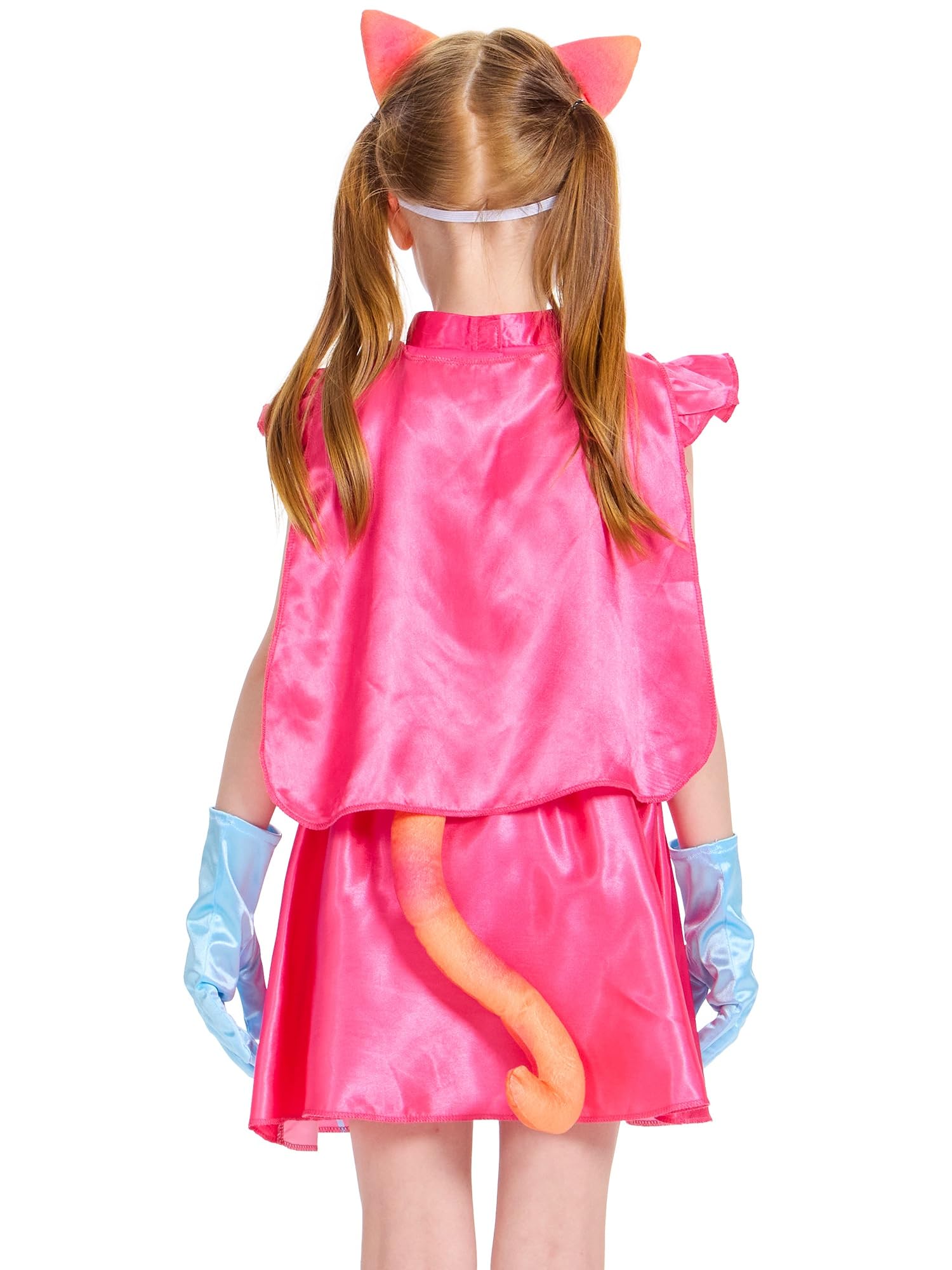 IKALI Pink Kitties mask completes the costume for imaginative adventures.