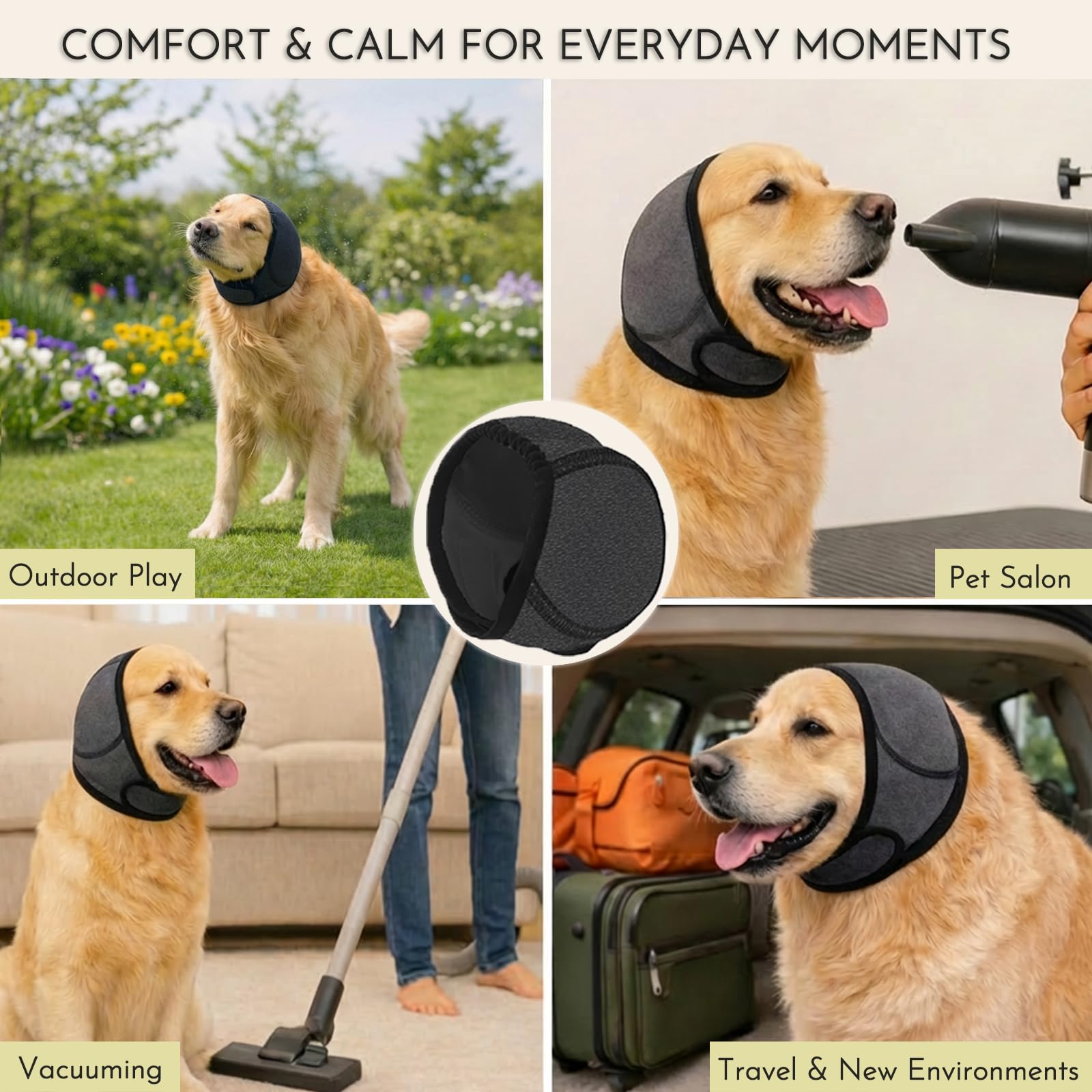 iKeep No-Shake Ear Wraps allow airflow to keep ear canals dry and comfortable.