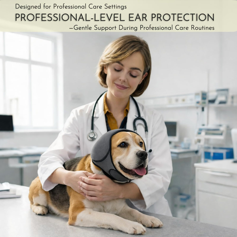 iKeep ear wrap protects sutures and reduces scratching behavior