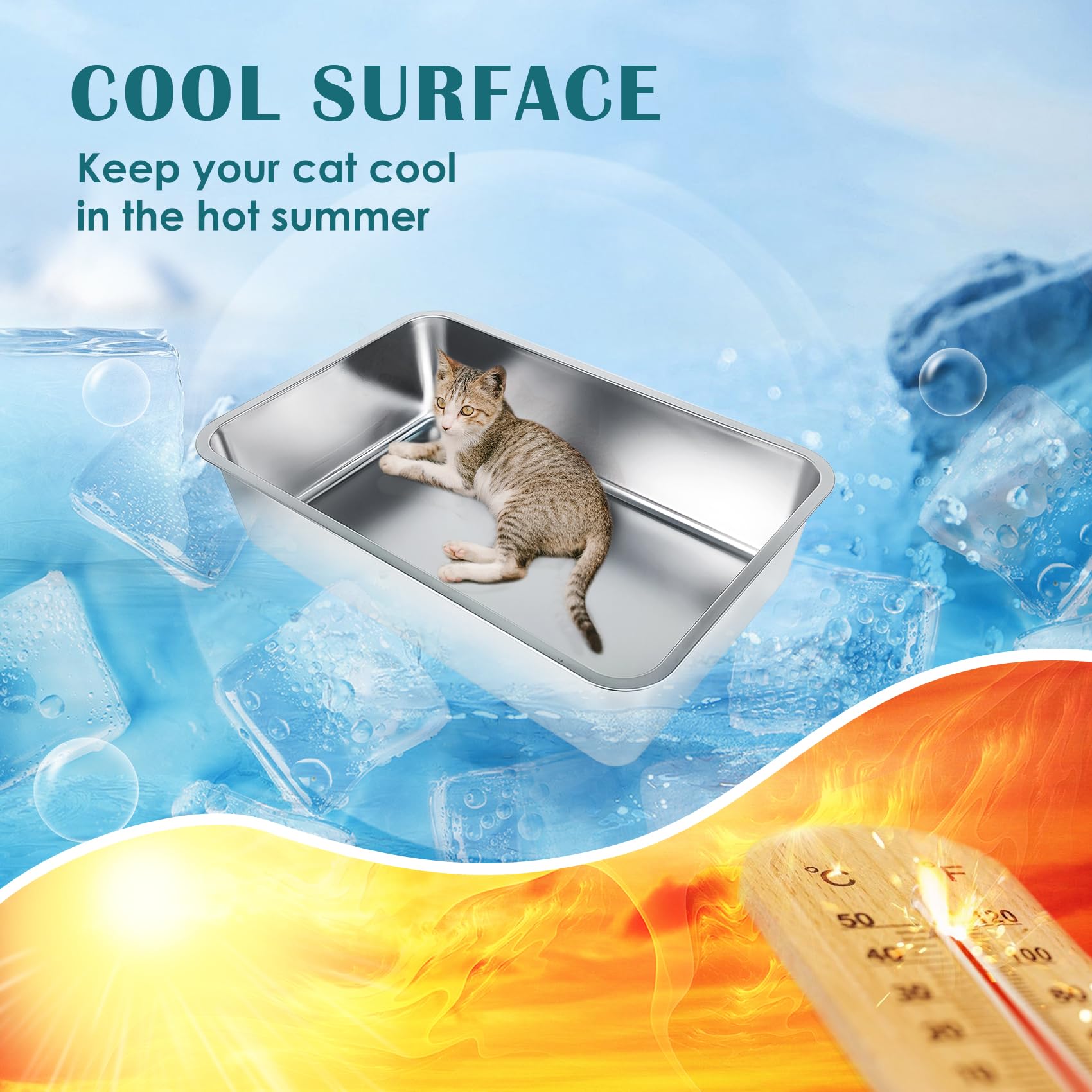 IKITCHEN anti-slip bottom protects floors during use