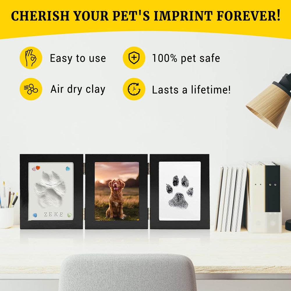 IKKAB pet-safe clay and brush support precise, comfortable impressions