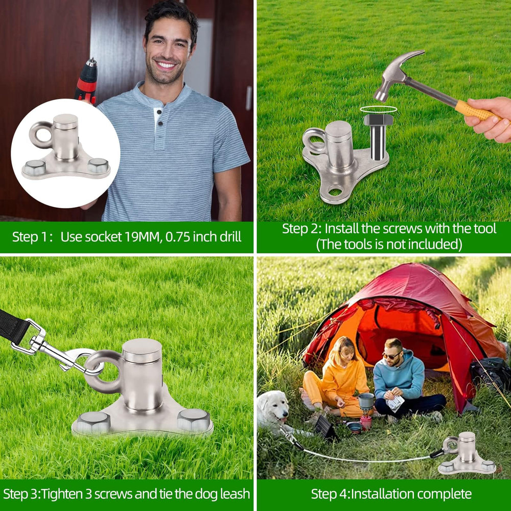 ikleione versatile outdoor stake ideal for camping and RV setups