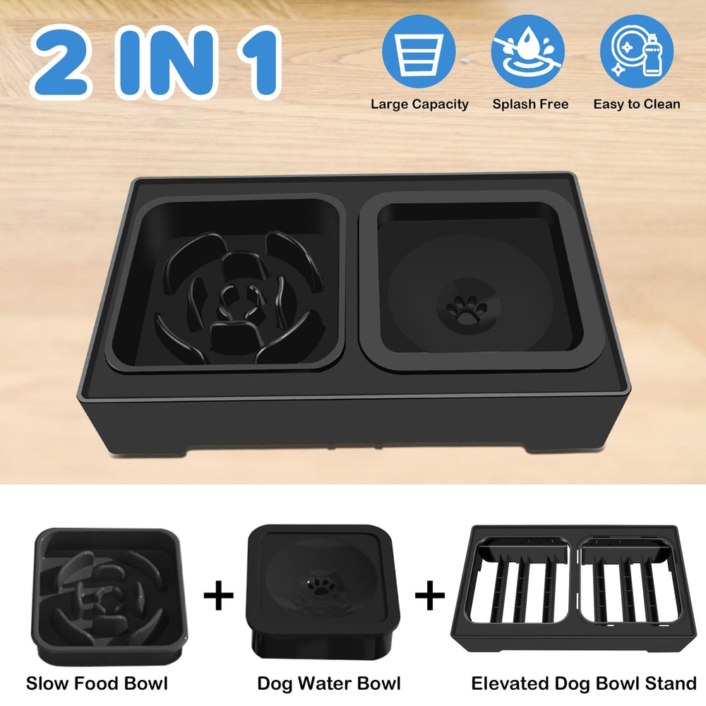 ikuso all-in-one feeding set suits small to large pets