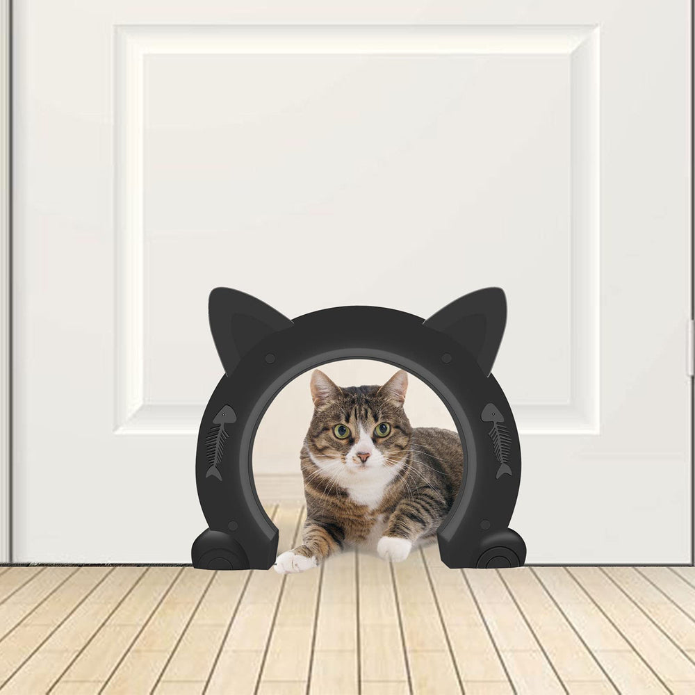 ikuso cat door interior room application for laundry or bedroom