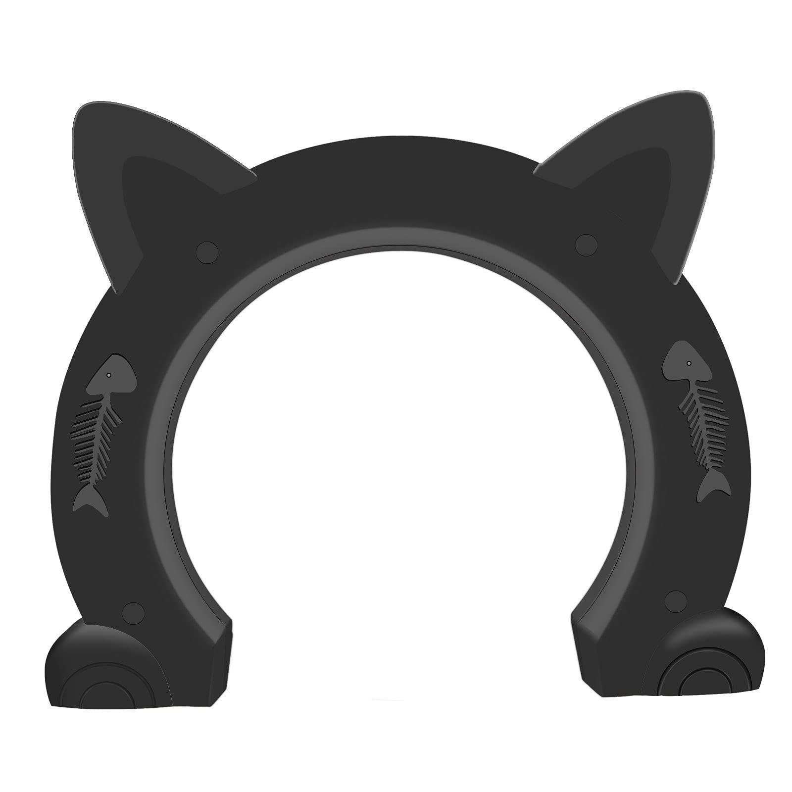 IKUSO cat door paintable surface to match your decor.