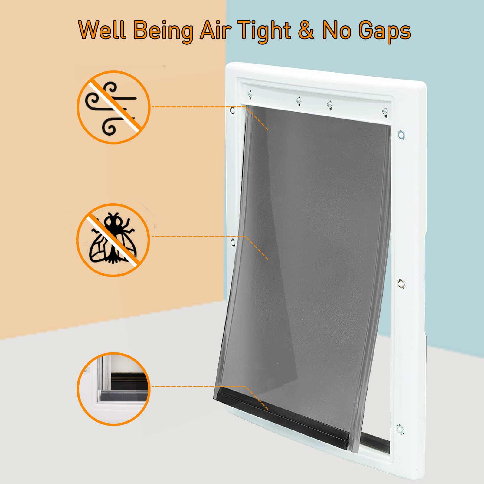 Ikuso replacement flap compatible with PetSafe Freedom PAC11-11038