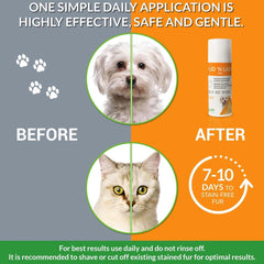 I-LID N LASH Vet Pump supports daily tear stain prevention with a comfortable application