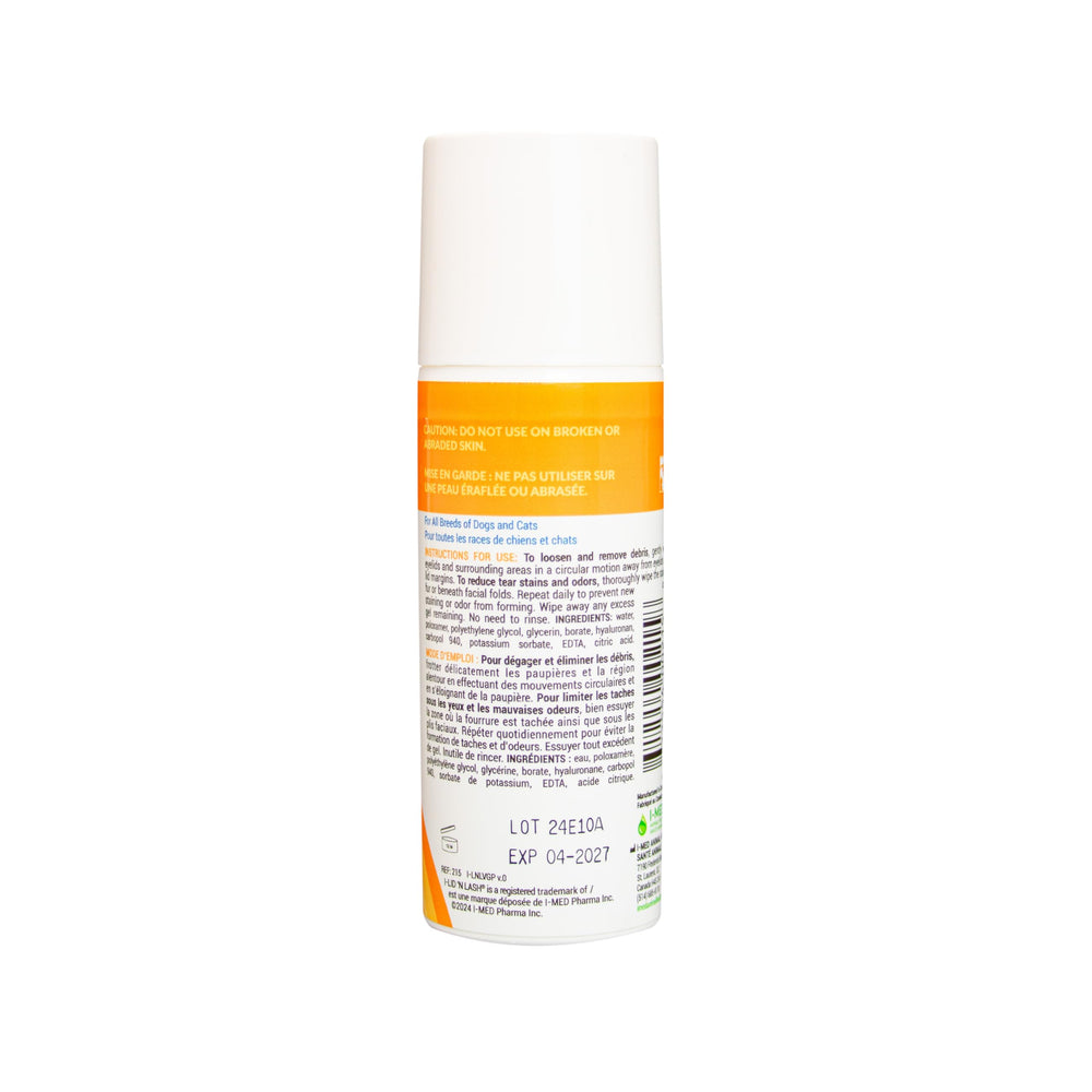 I-LID N LASH Vet Pump chemical-free formula for daily pet hygiene