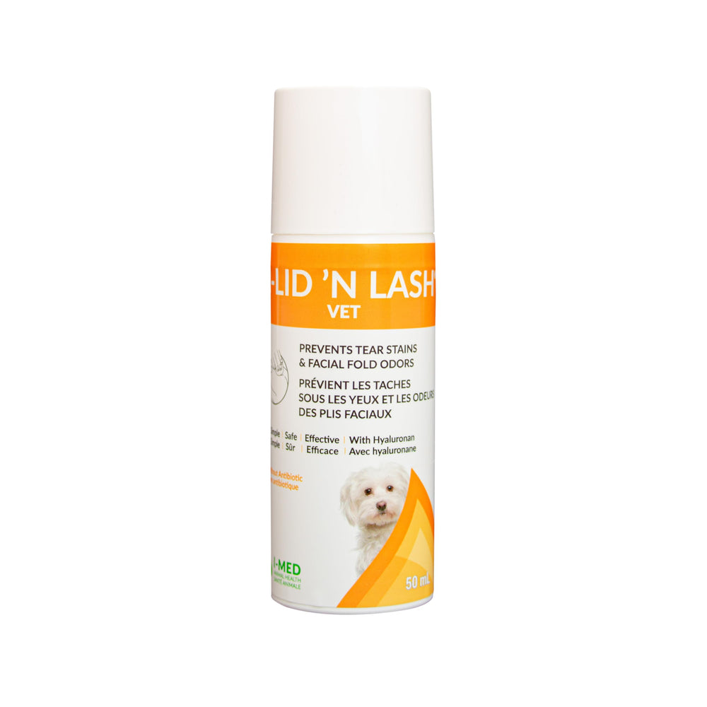 I-LID N LASH Vet Pump hyaluronan-based formula for gentle cleansing