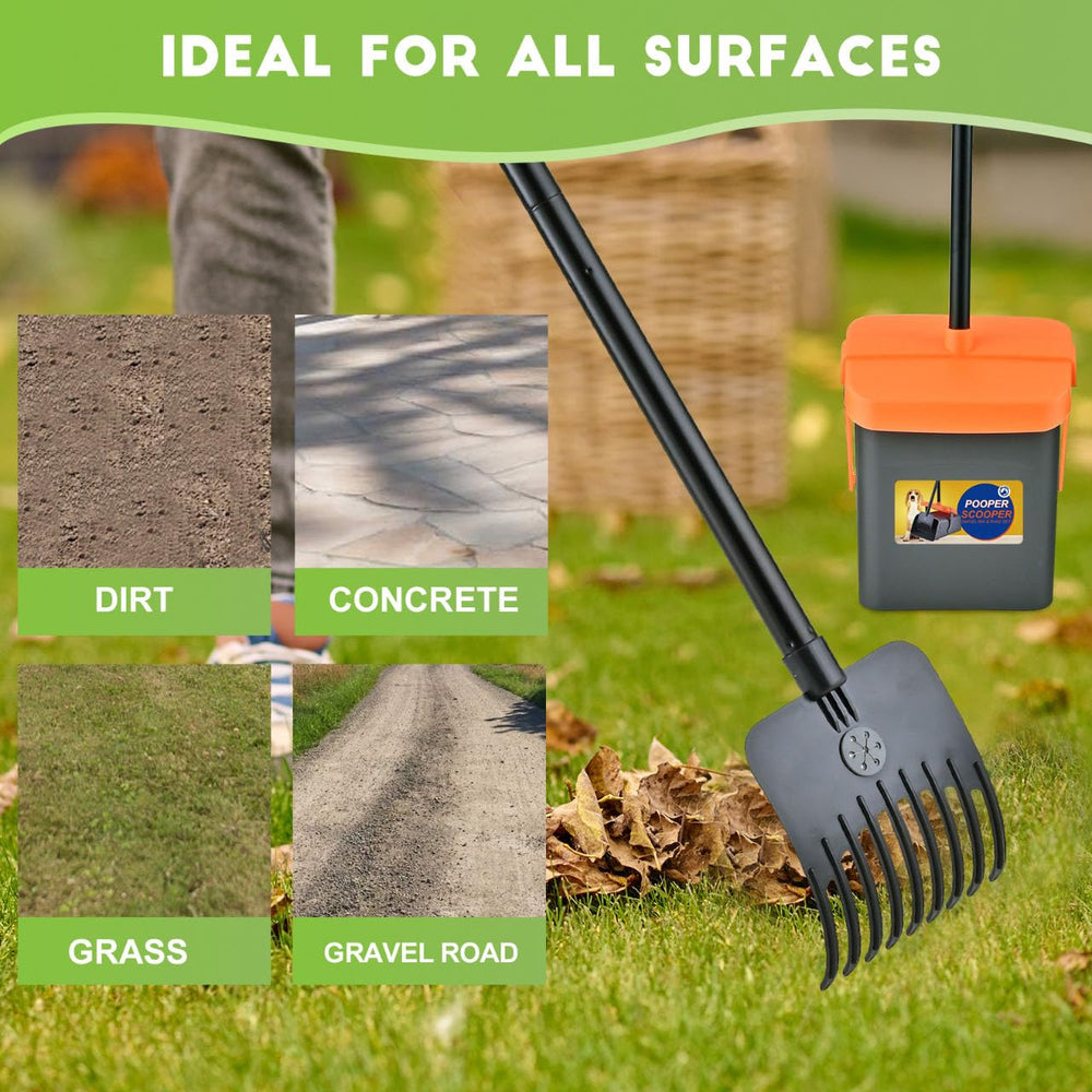 ilongood 46-inch handle helps you avoid bending during cleanup
