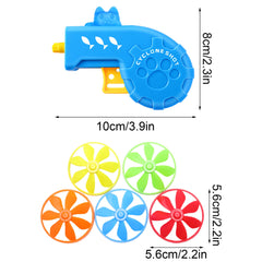 Sumind 18-Piece Interactive Cat Toy Set with Flying Propellers – Indoor Play (Blue Theme)