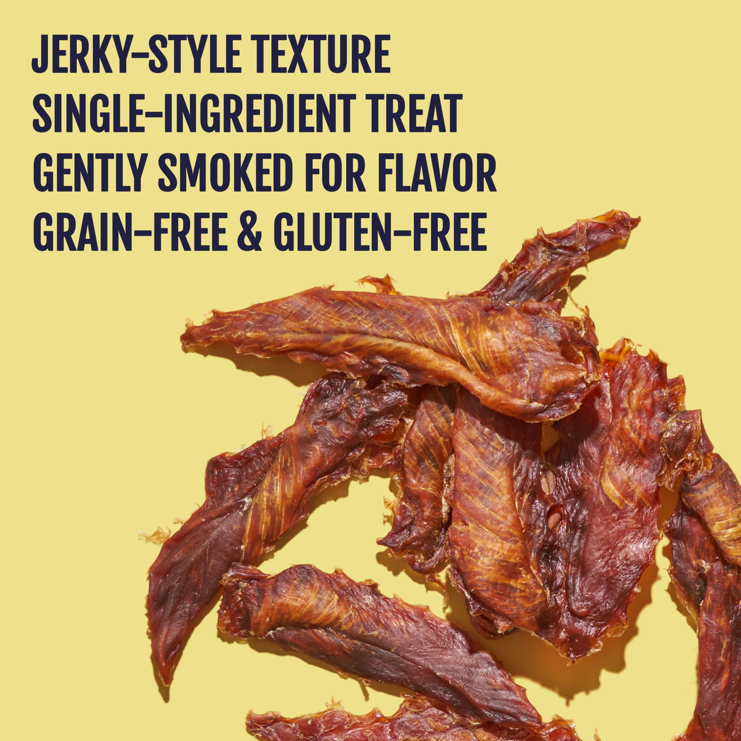 Snif-Snax Smoked Chicken Breast Dog Treats (4oz, 3-Pack) – All-Natural, Grain-Free, Single-Ingredient Chicken Jerky for Dogs